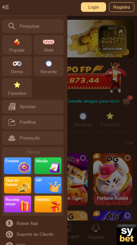 sybet.com Mobile App