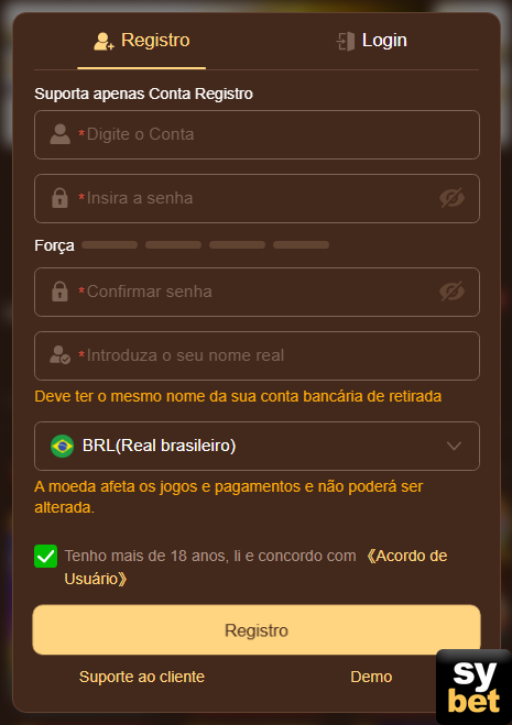 sybet.com - protegido acesso seguro para entrar